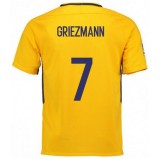 Maillot Atletico Madrid GRIEZMANN 2017/2018 Extérieur France Pas Cher