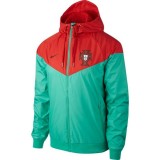 FR Veste Foot Portugal 2018/2019 Coupe du Monde Homme Vert-Rouge